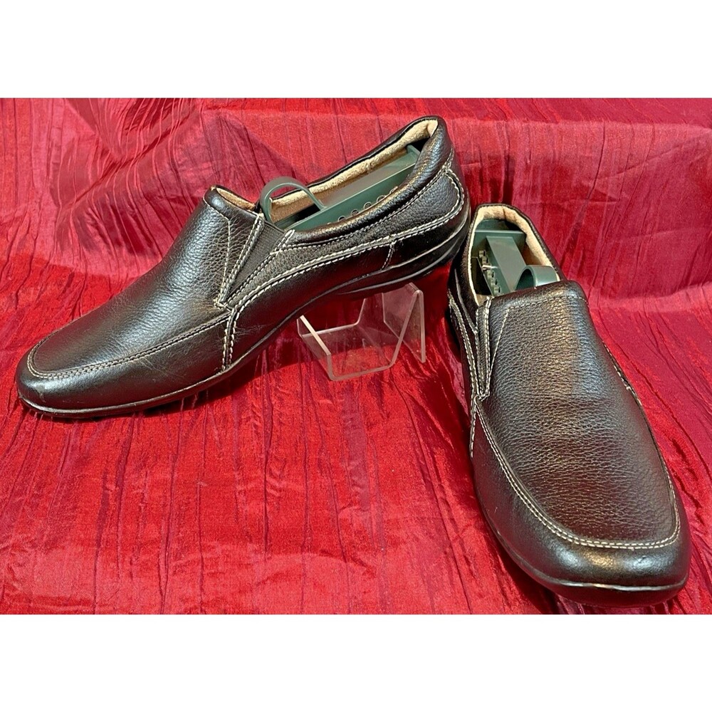 Women’s Naturalizer Flave 2 Black  Leather Classic Slip On Loafers Shoes sz 7.5